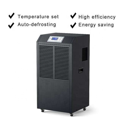 90L/D Low Temperature Resistant  Easy Move Big Wheels Professional Factory Warehouse Growroom Industrial Dehumidifier