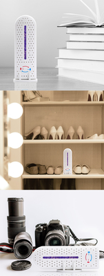 Small Circulating Wardrobe Portable Dehumidifier Rod Air Purifier Dehumidifier for Home Office